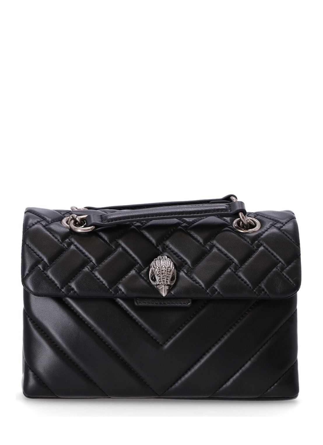 Handbag kurt geiger handbag woman leather kensington x bag 1470405109 05 talla negro
 