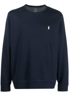 polo ralph lauren sweater man lscnm6-long sleeve-sweatshirt 710888284001 aviator navy
