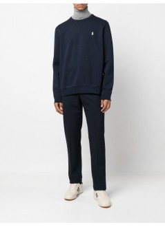polo ralph lauren sweater man lscnm6-long sleeve-sweatshirt 710888284001 aviator navy