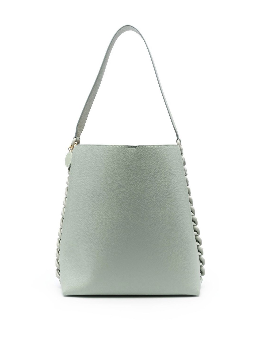 Handbag stella mccartney handbag woman tote bag embossed grainy mat 7b0011wp0065 3900 talla verde
 