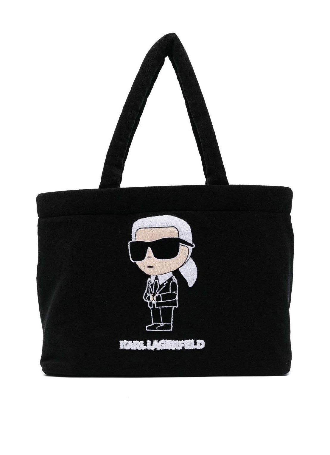 Handbag karl lagerfeld handbag woman k/ikonik 2.0 beach terry tote 230w3199 999 talla negro
 