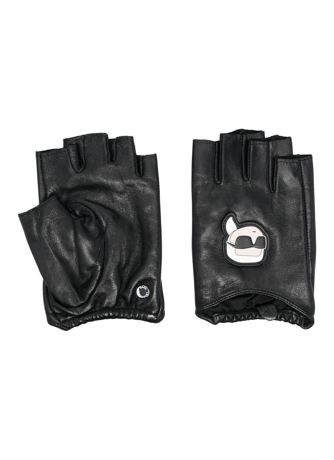 Guantes karl lagerfeld gloves woman k/ikonik 2.0 fingerless glove 230w3601 a999 talla negro
 