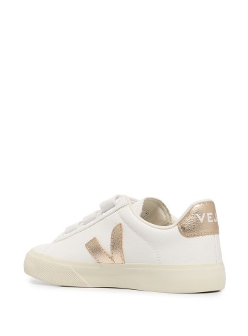 veja sneaker woman recife logo rc0502762 extra white platine 2