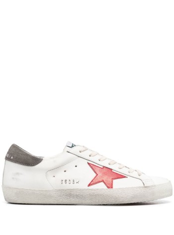 SUPER-STAR LEATHER UPPER LAMINATED STAR SUEDE HEEL METAL LE