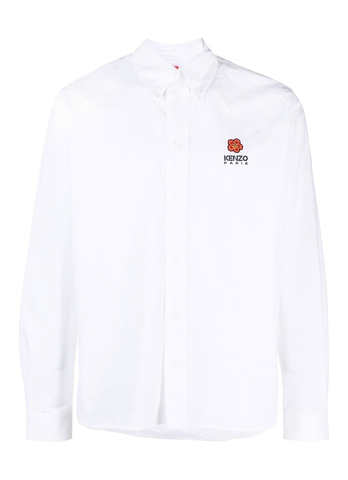 Camiseria kenzo shirt man boke flower crest casual shirt fd55ch4109lh 01 talla blanco
 