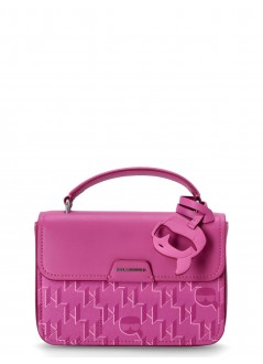 karl lagerfeld crossbody mujer k/ikonik 2.0 mono cc flap th 230w3064 a590