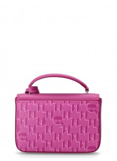 karl lagerfeld crossbody mujer k/ikonik 2.0 mono cc flap th 230w3064 a590
