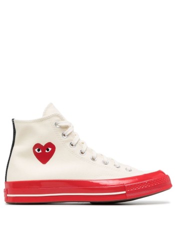 CONVERSE RED SOLE HIGH TOP