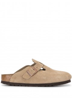 birkenstock zueco mujer boston sfb vl taupe 560773 taupe