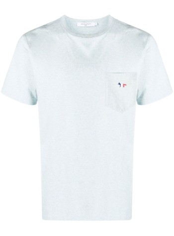 TRICOLOR FOX PATCH  CLASSIC POCKET TEE-SHIRT