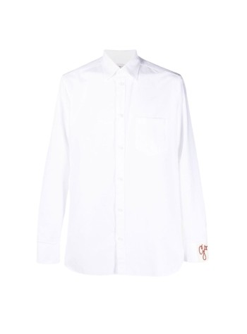 golden goose shirt man golden  m's shirt regular compact cotton oxford gmp00246p000681 10189