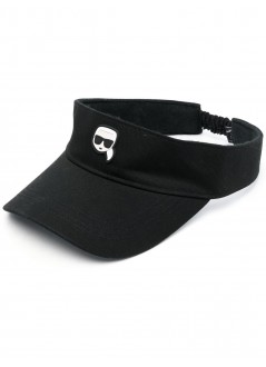 karl lagerfeld cap woman k/ikonik 2.0 visor 231w3402 a999