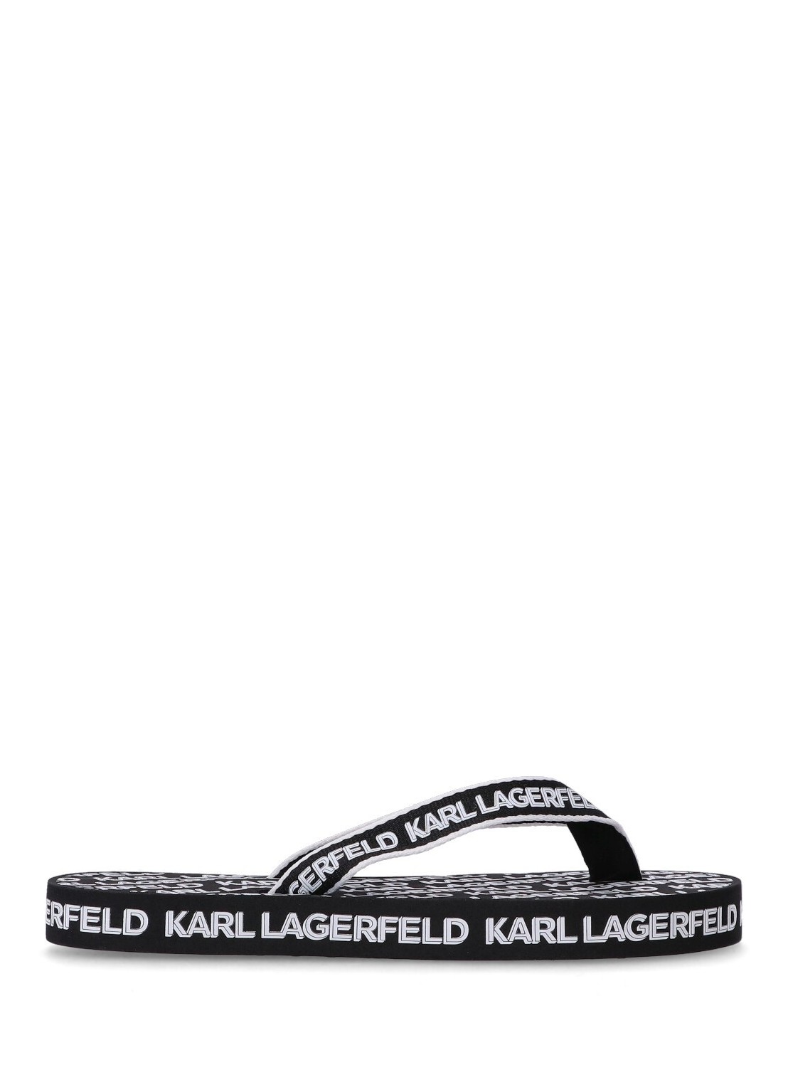 Playa karl lagerfeld beach woman kosta essential logo thong kl81003 y01 talla M
 