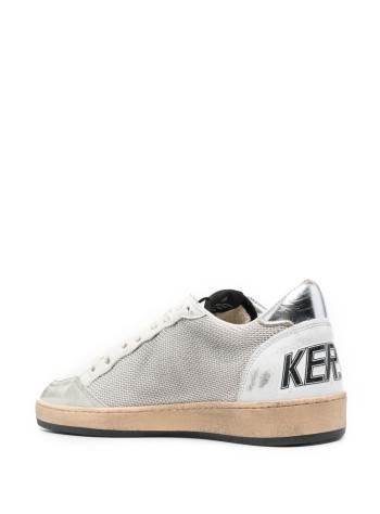 golden goose sneaker hombre ball star net upper suede star laminated heel crack spur gmf00117f003215 81780 2