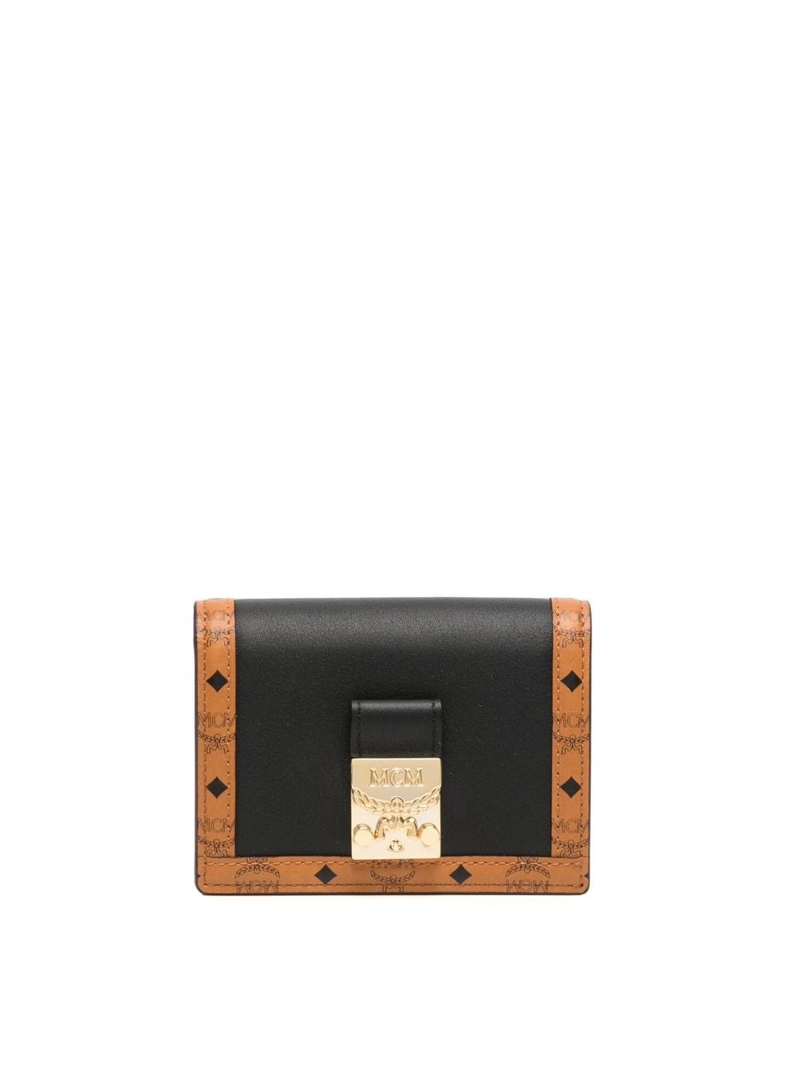 Cartera mcm wallet woman tracy fold wallet mini mysdsxt02 bk talla negro
 