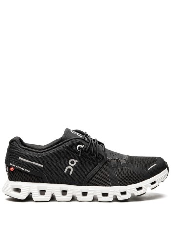 on running sneaker woman cloud 5 5998904 black white
