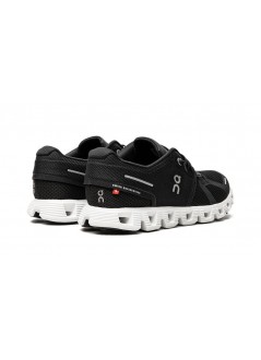 on running sneaker mujer cloud 5 5998904 black white