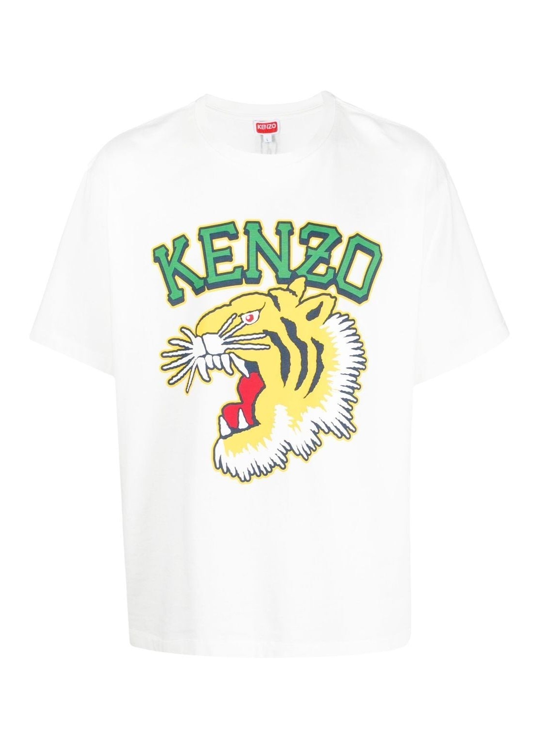 kenzo tiger varsity oversize t-shirt - fd65ts0084sg 02 Talla S