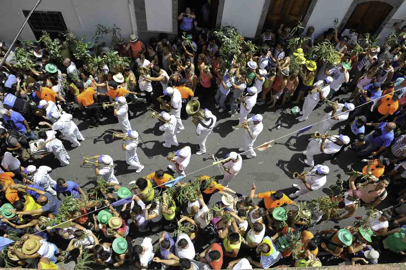 de música en la Fiesta de la Rama en Gran Canaria