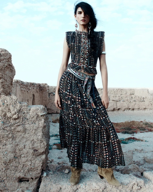 isabel marant boho dress Isabel Marant Spring 2025 Ready-to-Wear Runway, Fashion Show & Collection  Review