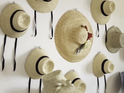 Yolanda B. Torres, sombreros de artesanía tradicional en Lanzarote