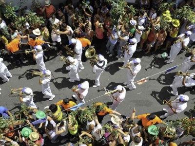 Explosión de música y tradición en la Fiesta de la Rama en Gran Canaria