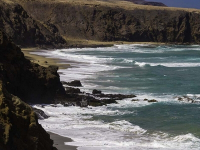 Playa de la Pared, a wild cove and a natural environment in Jandía